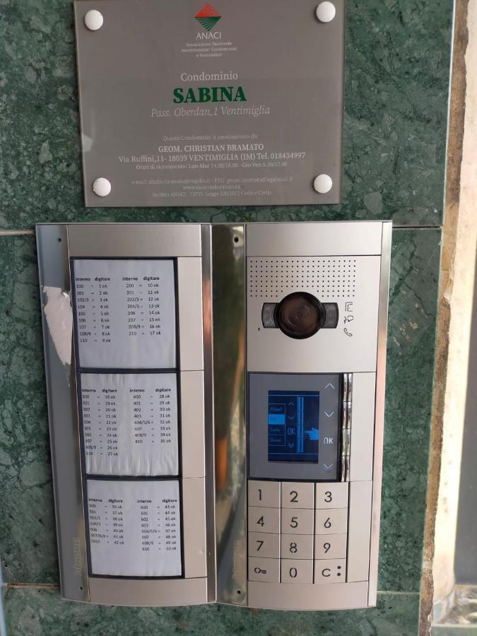 Mimma E Mario Apartment Вентимилья Экстерьер фото
